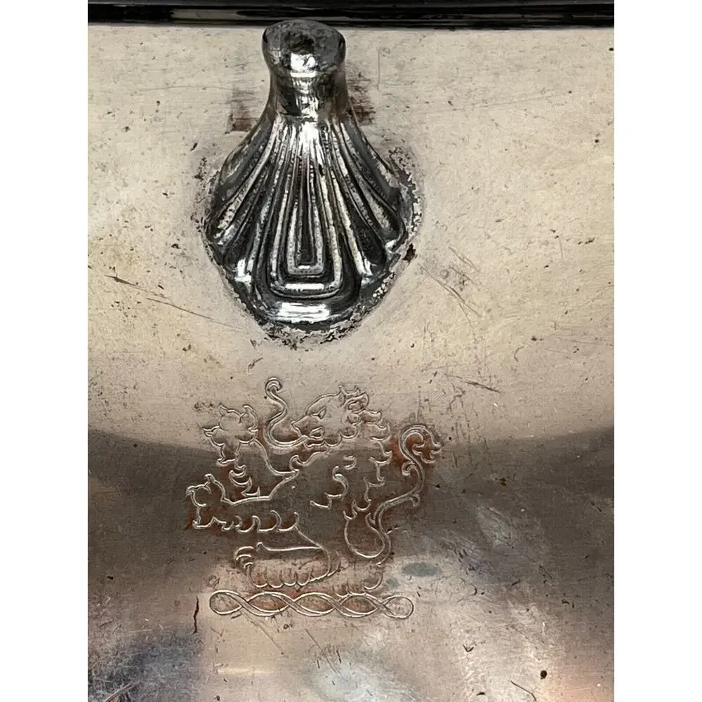 Vintage Serving Dish E.P.C. OOLE Silver Co., Mass. Silvertone
